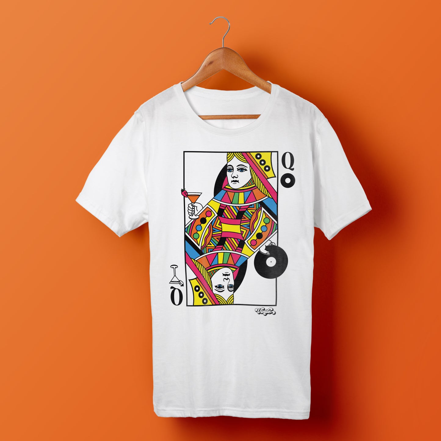 T-shirt REGINA di VINILE
