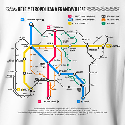 T-shirt METROPOLITANA