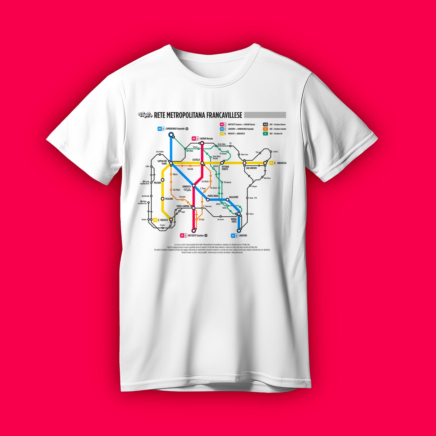 T-shirt METROPOLITANA